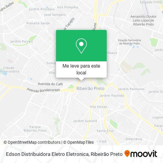 Edson Distribuidora Eletro Eletronica mapa
