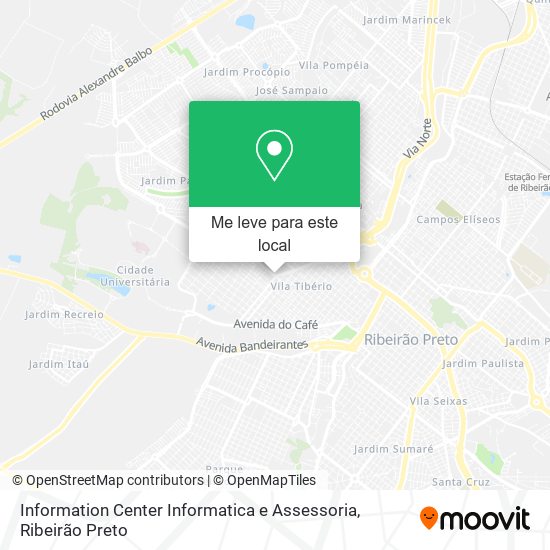Information Center Informatica e Assessoria mapa