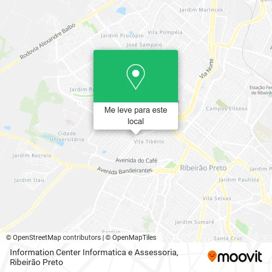Information Center Informatica e Assessoria mapa
