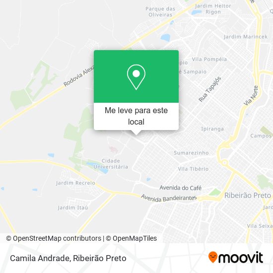 Camila Andrade mapa