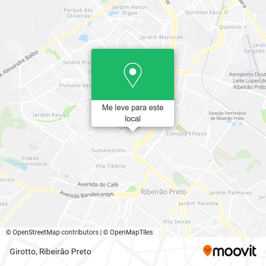 Girotto mapa