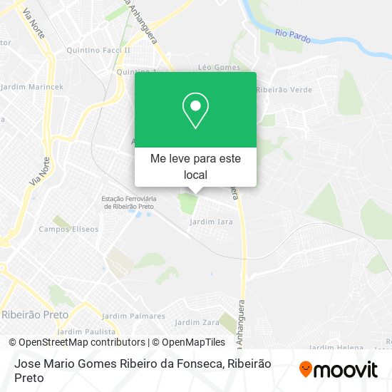 Jose Mario Gomes Ribeiro da Fonseca mapa