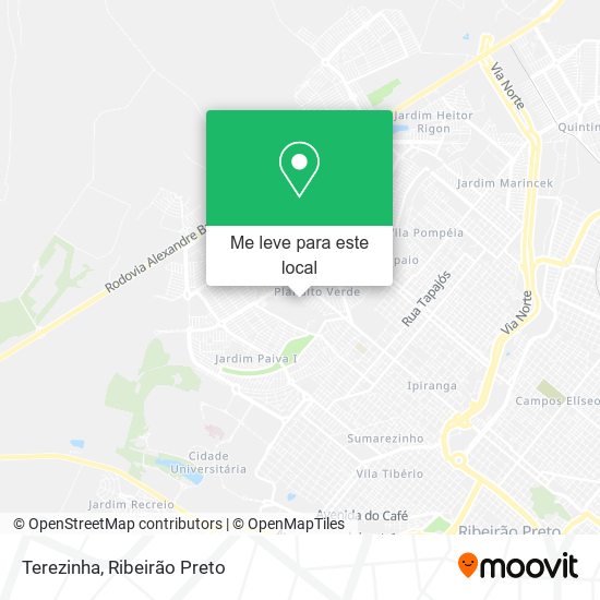 Terezinha mapa