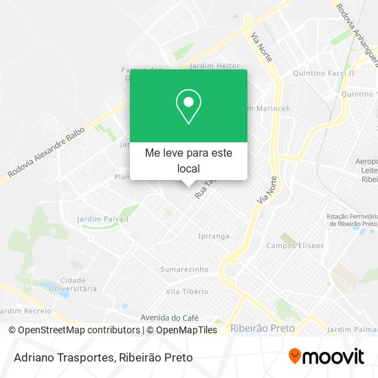 Adriano Trasportes mapa