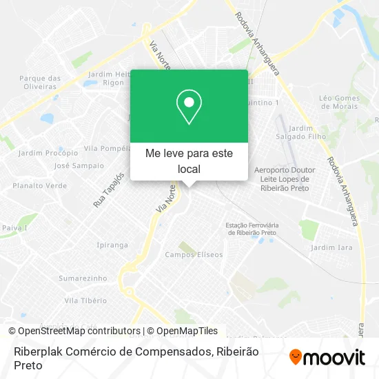 Riberplak Comércio de Compensados mapa