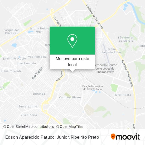 Edson Aparecido Patucci Junior mapa