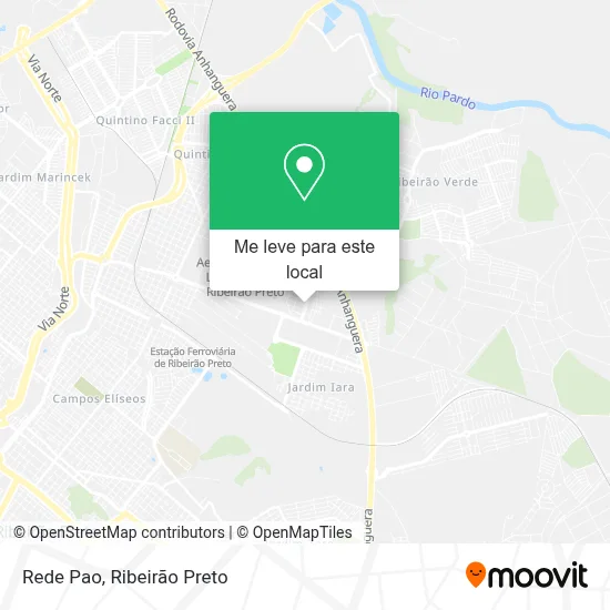 Rede Pao mapa