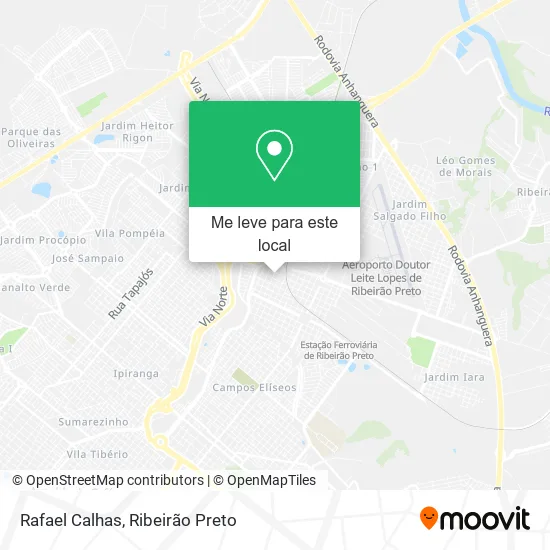 Rafael Calhas mapa