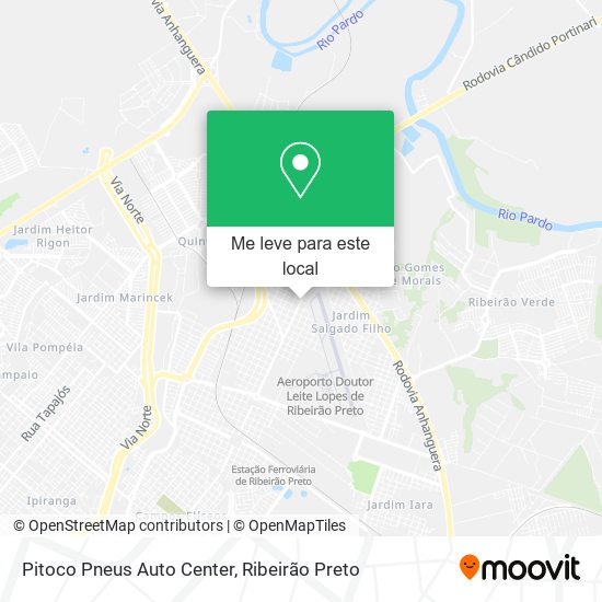 Pitoco Pneus Auto Center mapa