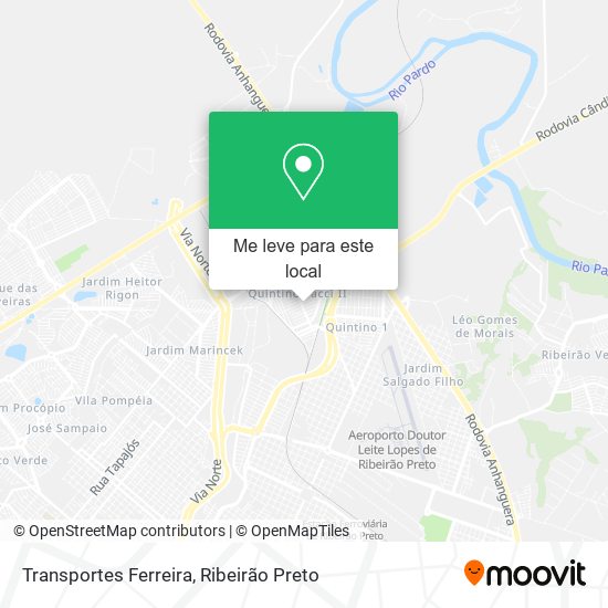 Transportes Ferreira mapa