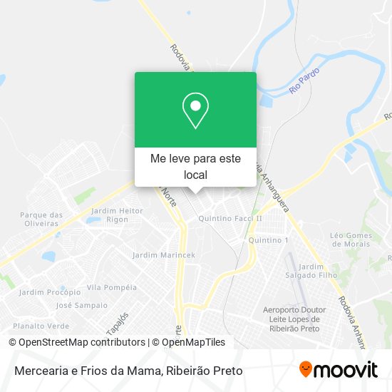 Mercearia e Frios da Mama mapa