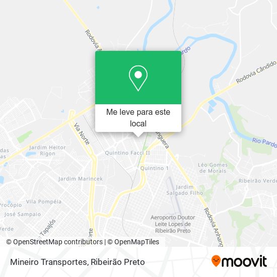 Mineiro Transportes mapa
