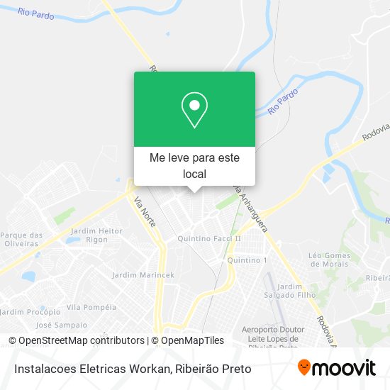 Instalacoes Eletricas Workan mapa