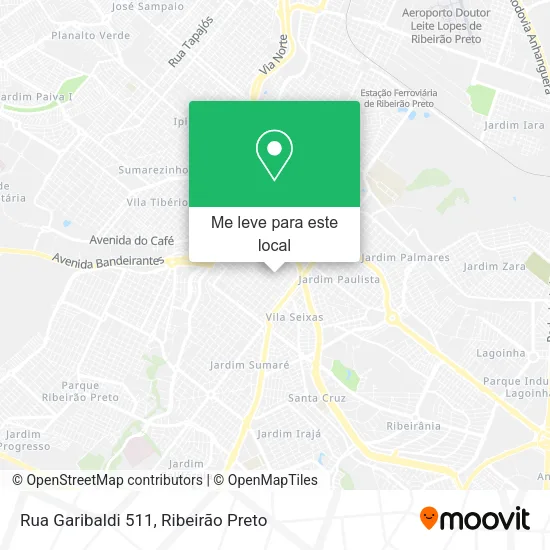 Rua Garibaldi 511 mapa