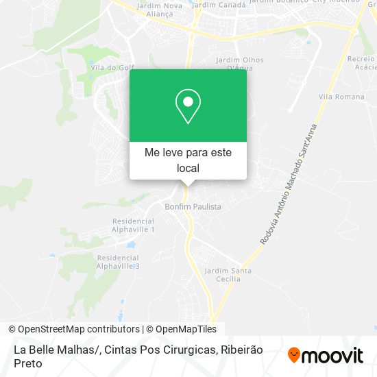 La Belle Malhas / , Cintas Pos Cirurgicas mapa