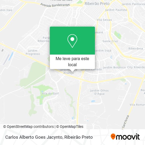 Carlos Alberto Goes Jacynto mapa