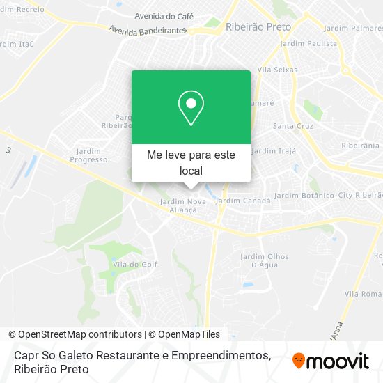 Capr So Galeto Restaurante e Empreendimentos mapa