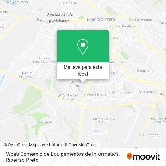 Wcati Comercio de Equipamentos de Informatica mapa