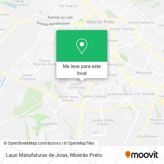 Lauzi Manufaturas de Joias mapa