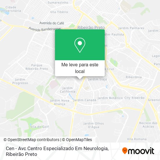 Cen - Avc Centro Especializado Em Neurologia mapa