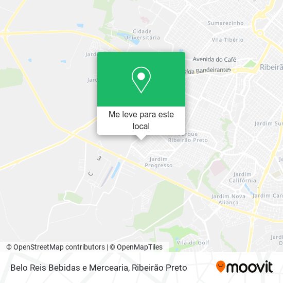 Belo Reis Bebidas e Mercearia mapa