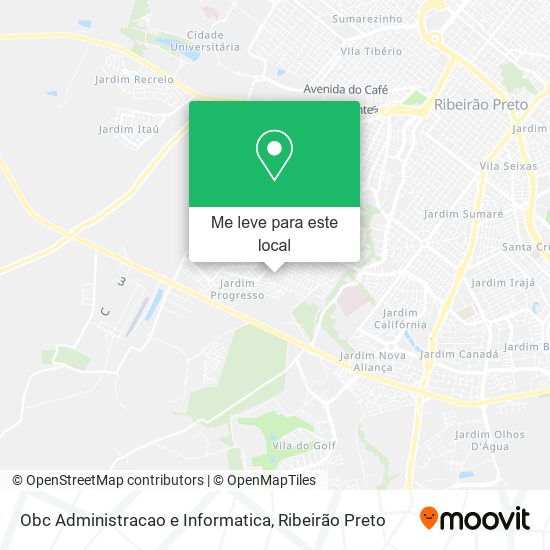 Obc Administracao e Informatica mapa