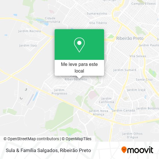 Sula & Família Salgados mapa