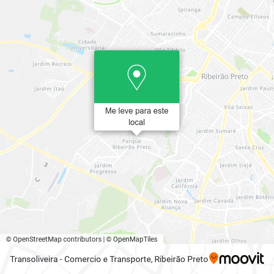 Transoliveira - Comercio e Transporte mapa