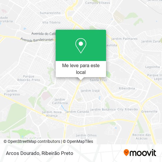 Arcos Dourado mapa