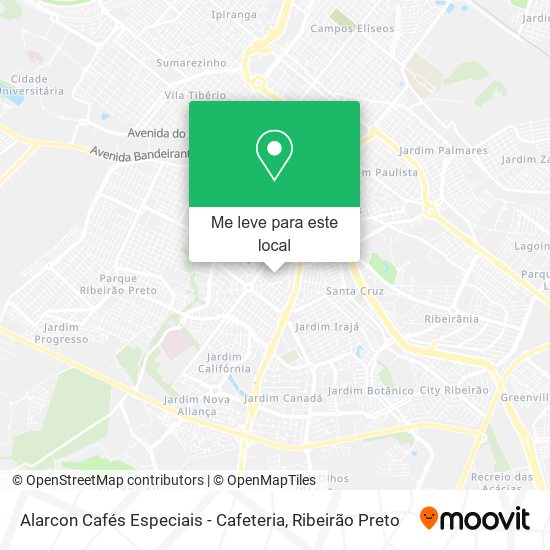 Alarcon Cafés Especiais - Cafeteria mapa