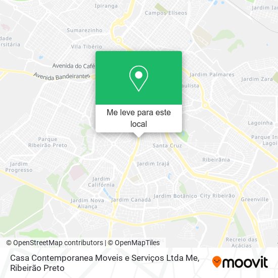 Casa Contemporanea Moveis e Serviços Ltda Me mapa