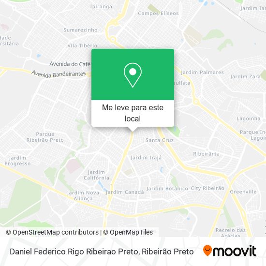 Daniel Federico Rigo Ribeirao Preto mapa