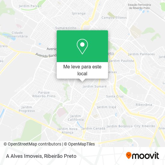 A Alves Imoveis mapa