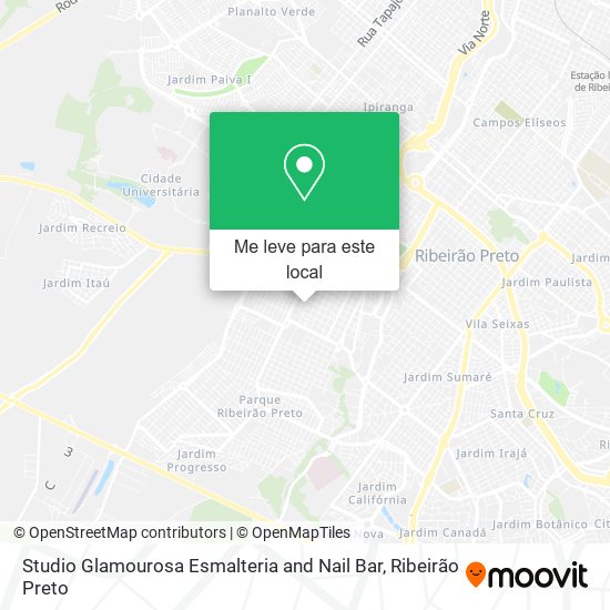 Studio Glamourosa Esmalteria and Nail Bar mapa