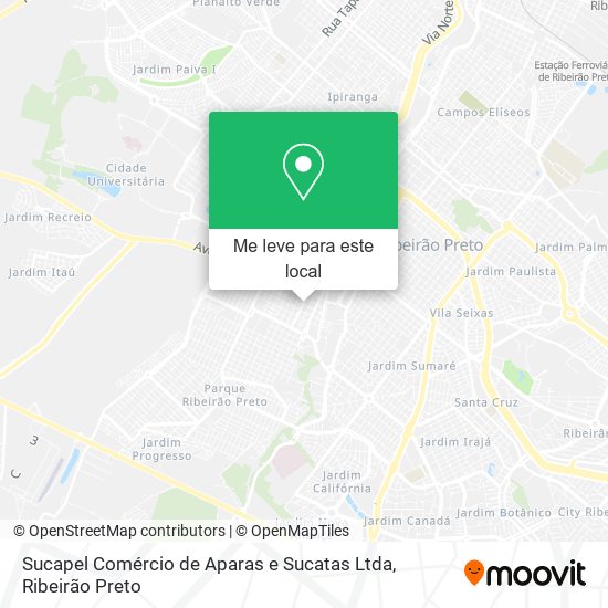 Sucapel Comércio de Aparas e Sucatas Ltda mapa