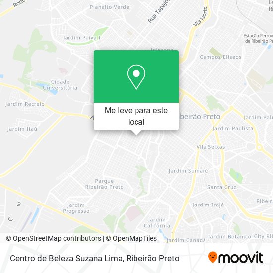 Centro de Beleza Suzana Lima mapa