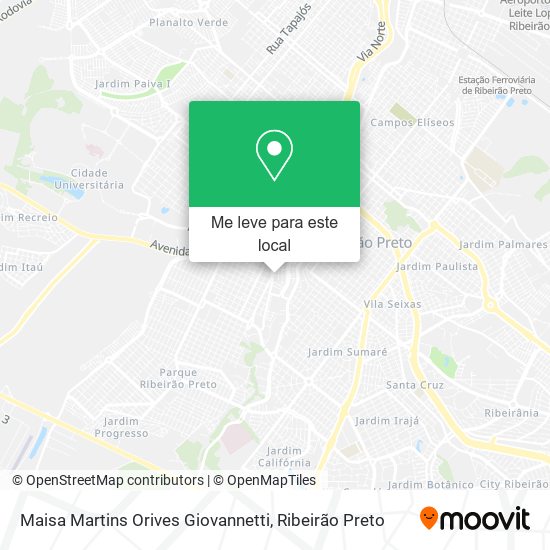 Maisa Martins Orives Giovannetti mapa