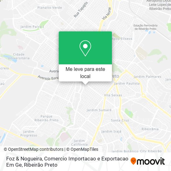 Foz & Nogueira, Comercio Importacao e Exportacao Em Ge mapa