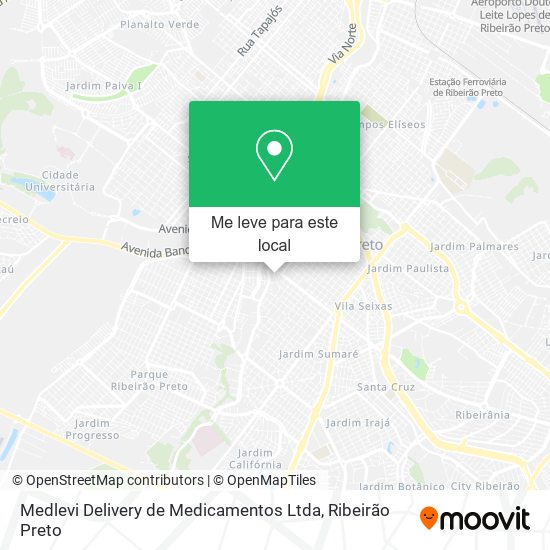 Medlevi Delivery de Medicamentos Ltda mapa