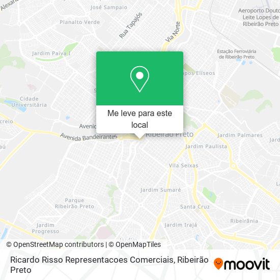 Ricardo Risso Representacoes Comerciais mapa