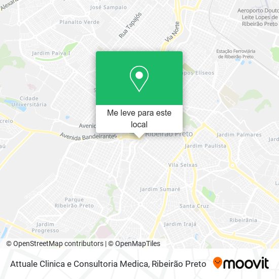 Attuale Clinica e Consultoria Medica mapa