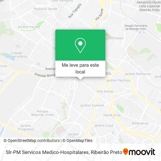 Slr-PM Servicos Medico-Hospitalares mapa