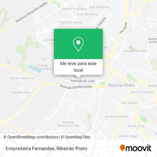 Empreiteira Fernandes mapa