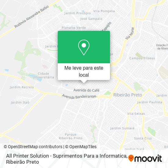 All Printer Solution - Suprimentos Para a Informatica mapa