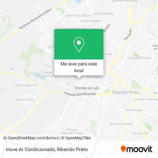 Inove Ar Condicionado mapa
