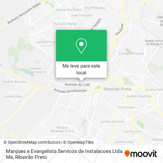 Marques e Evangelista Servicos de Instalacoes Ltda Me mapa