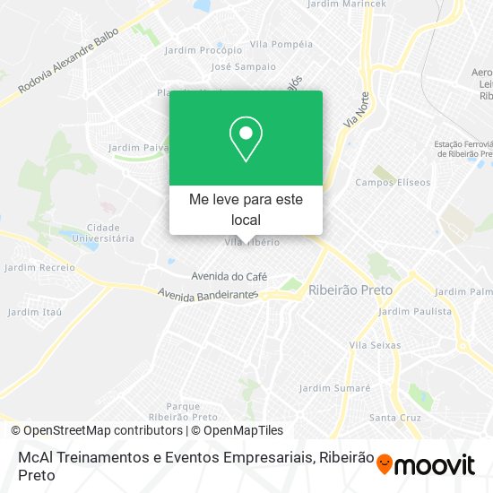 McAl Treinamentos e Eventos Empresariais mapa