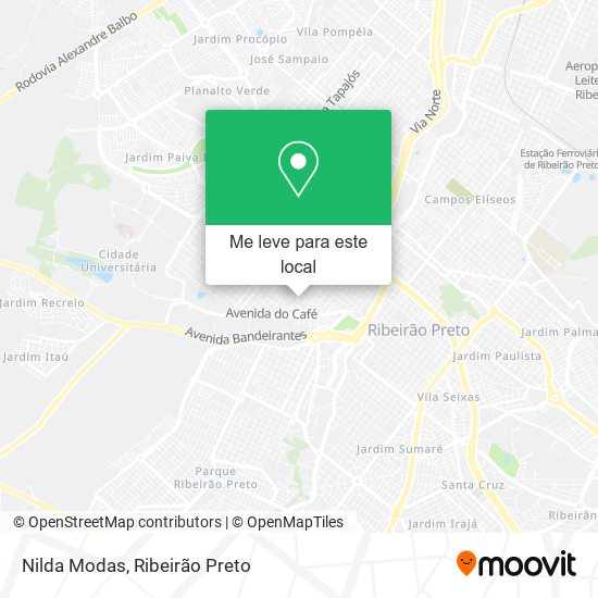 Nilda Modas mapa