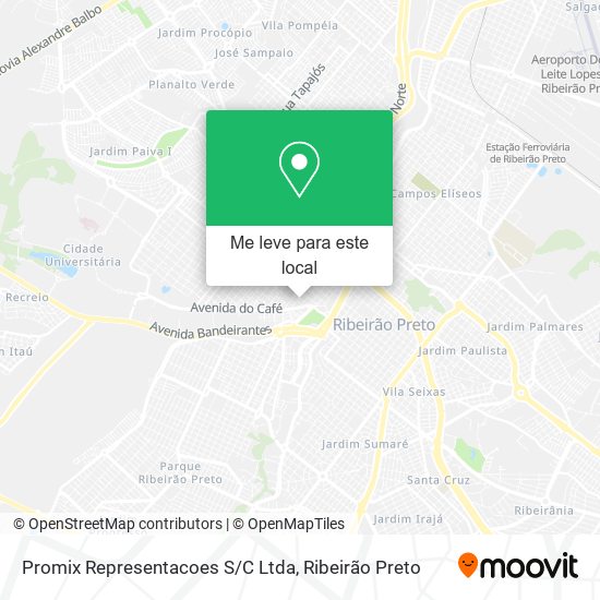 Promix Representacoes S/C Ltda mapa