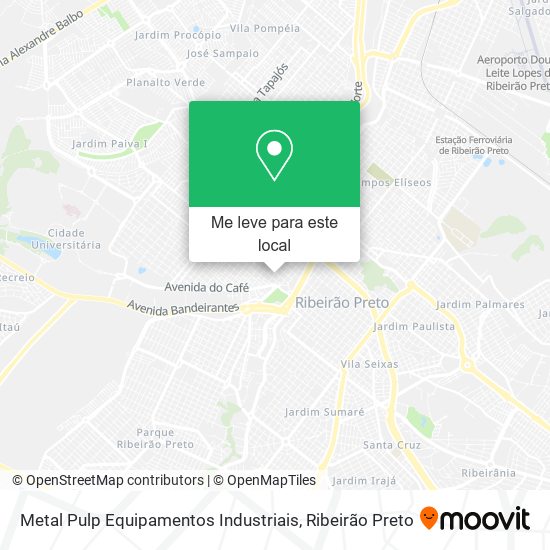 Metal Pulp Equipamentos Industriais mapa